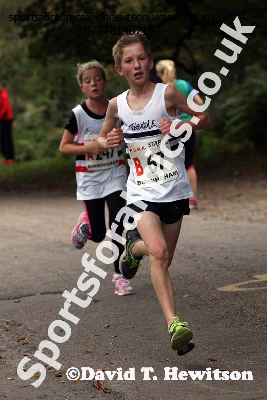 Boys under-13s ERRA Road Relays, Sutton Coldifield, Birmingham. Photo: David T. Hewitson/Sports for All Pics